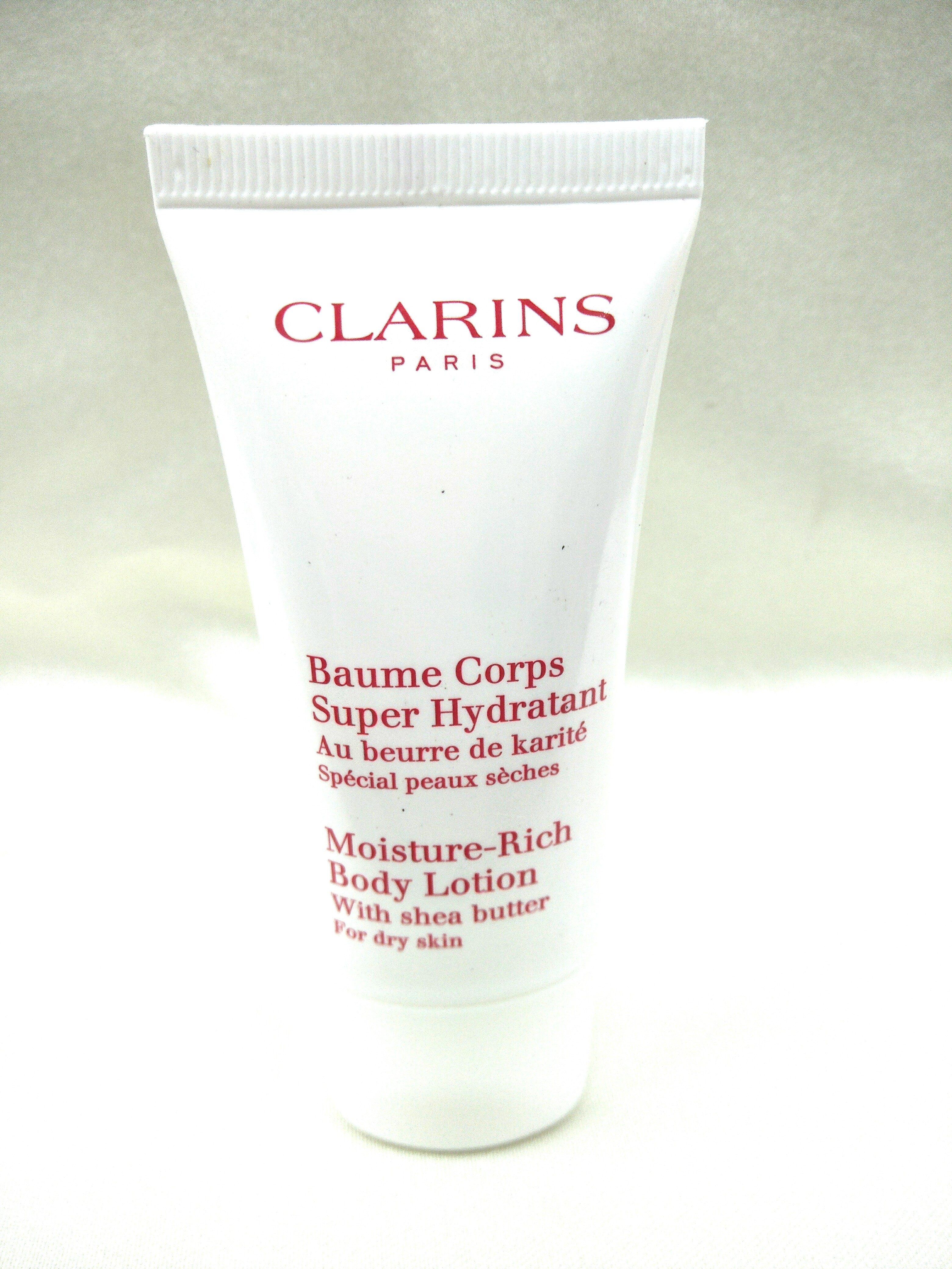 clarins body lotion moisture rich