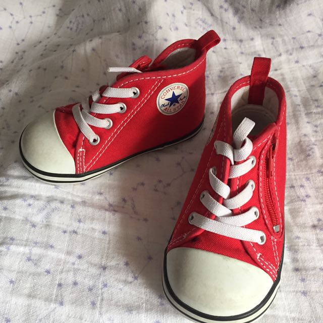 Converse Baby Red Bayi Anak Baju Anak Perempuan Di Carousell