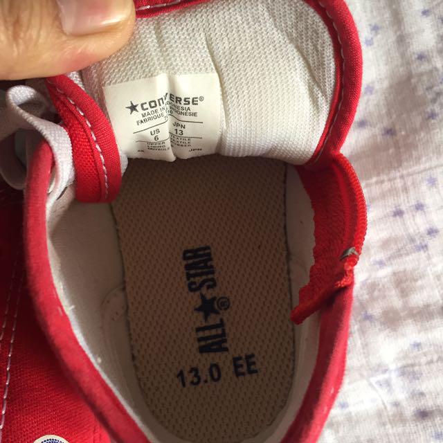 Converse Baby Red Bayi Anak Baju Anak Perempuan Di Carousell