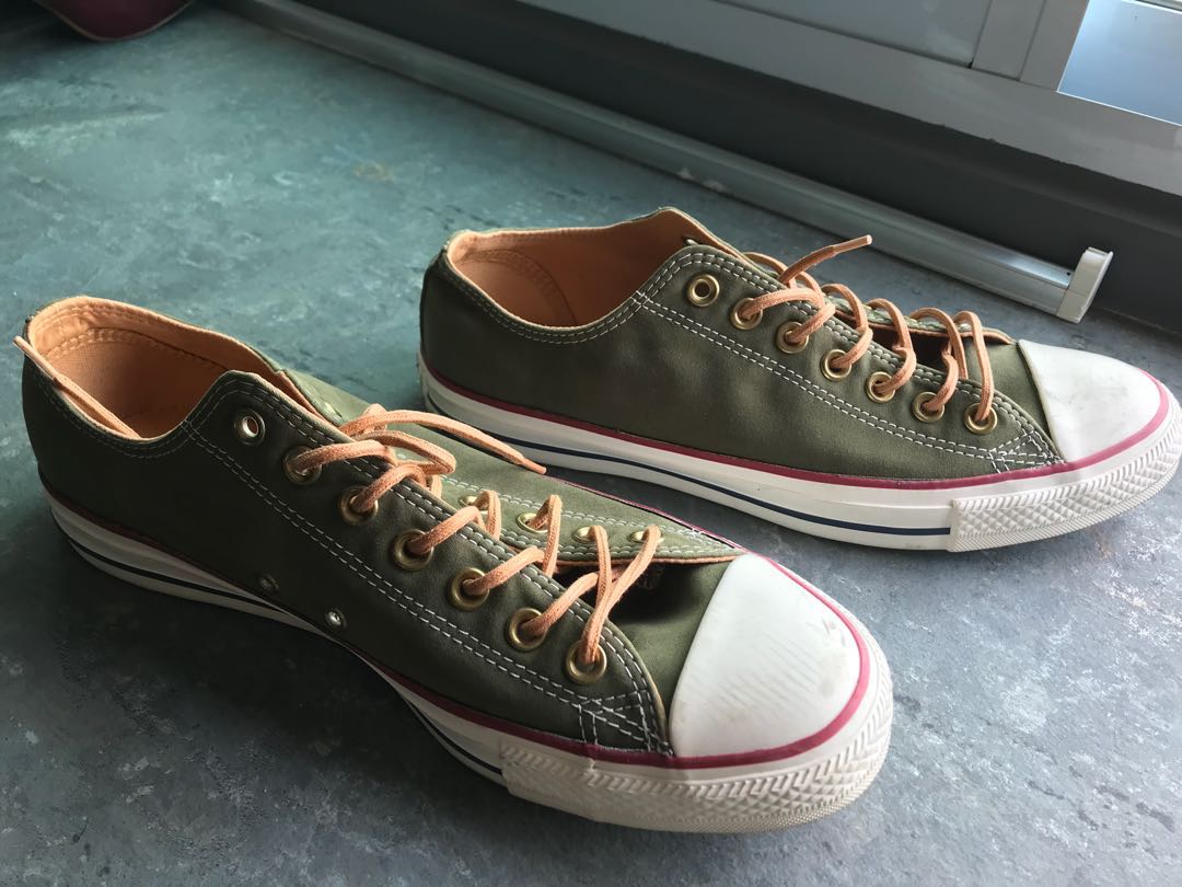 Converse chuck Taylor all star ( leather laces), Men's Fashion, Footwear,  Sneakers on Carousell