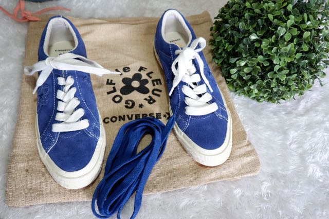 Converse One Star Ox Tyler the Creator Golf Le Fleur Mono (Blue), Men's  Fashion, Footwear, Sneakers on Carousell