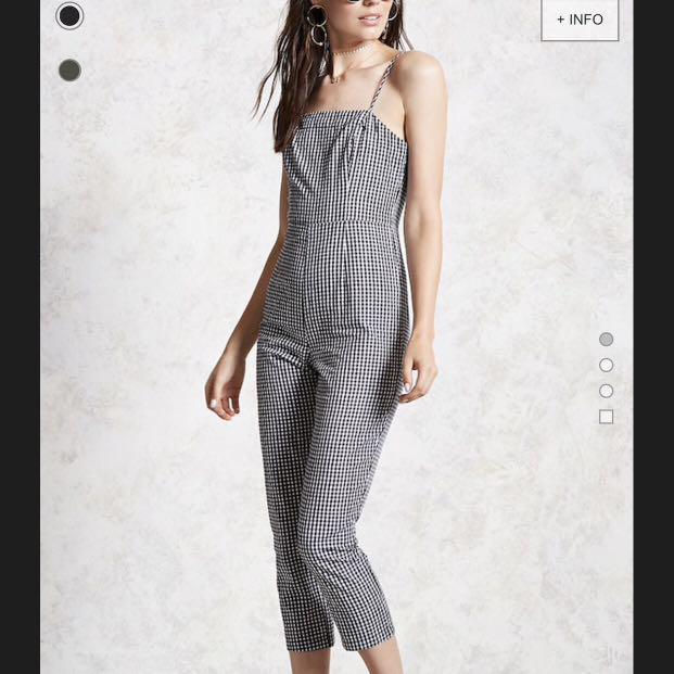 Plaid jumpsuit forever 21 new arrivals
