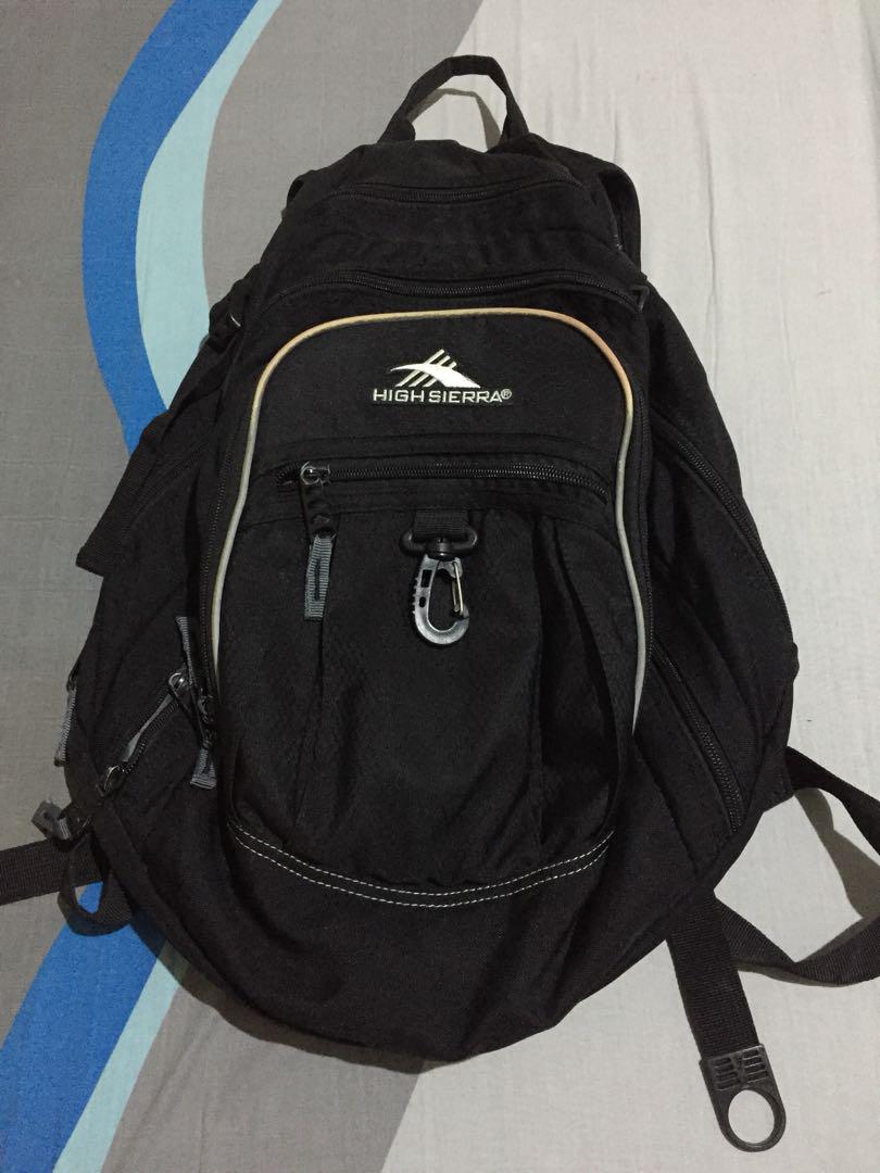 High Sierra Fatboy Backpack Men S Fashion Bags Backpacks On Carousell