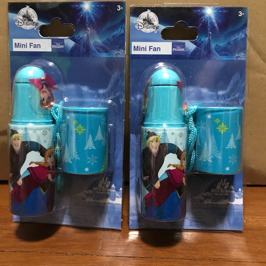 [HK Disneyland] Disney Frozen Mini Fan, Babies & Kids, Babies & Kids ...
