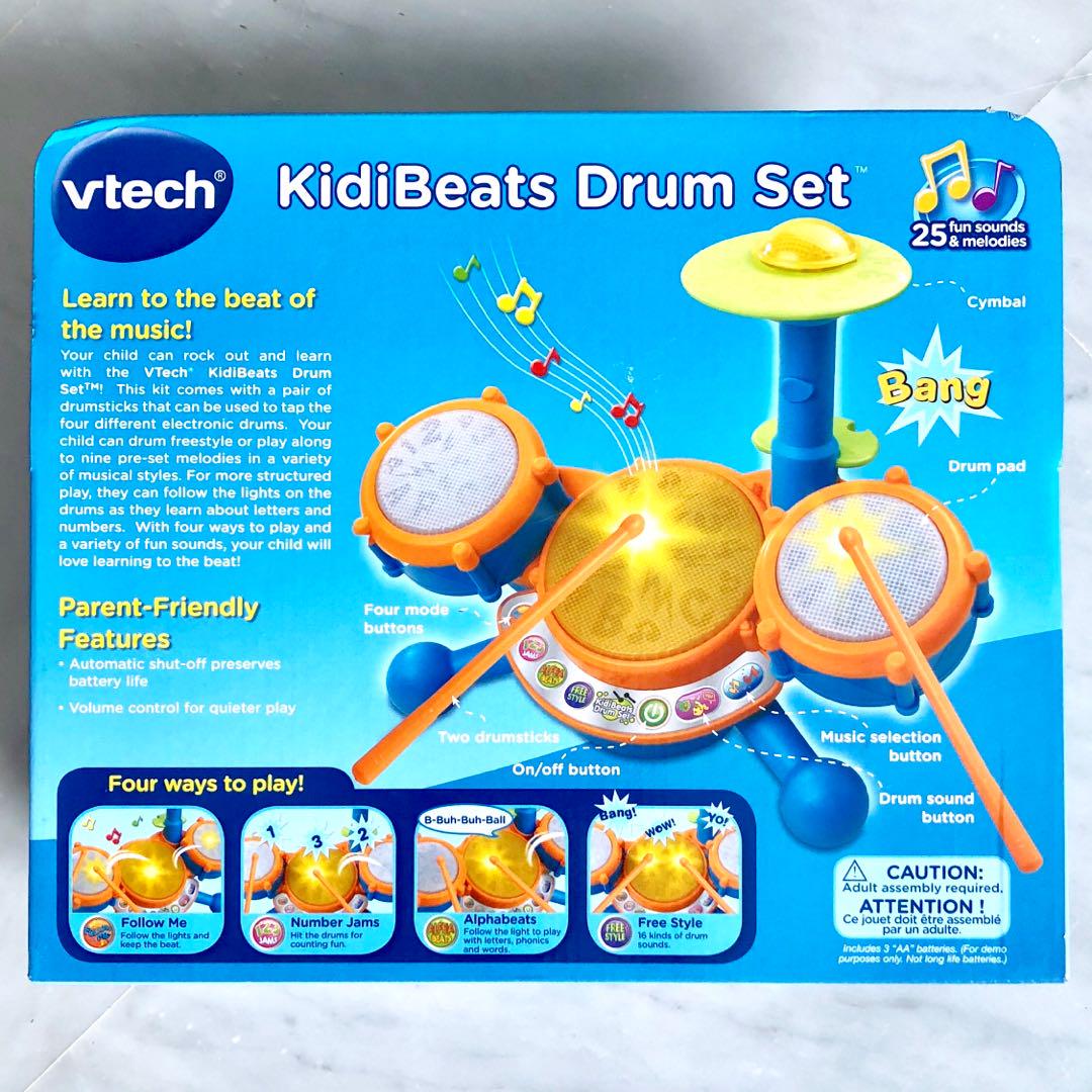 Vtech kidibeats drum set outlet pink