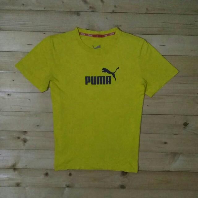 Kaos Puma Original Kuning