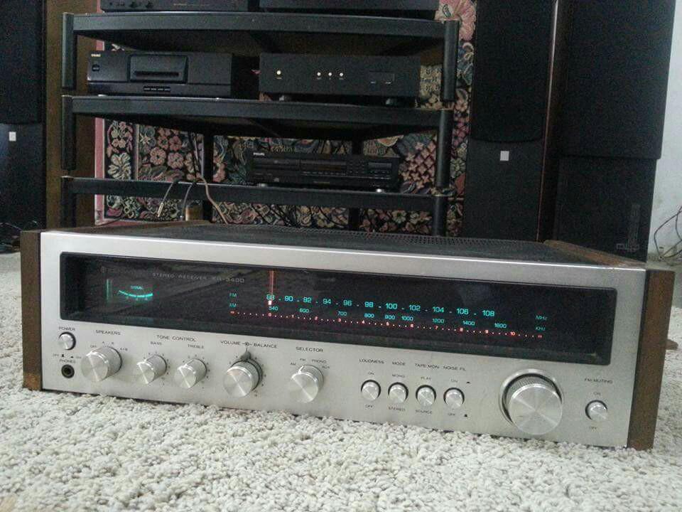 Kenwood KR3400 receiver amp, Audio, Soundbars, Speakers & Amplifiers on Carousell
