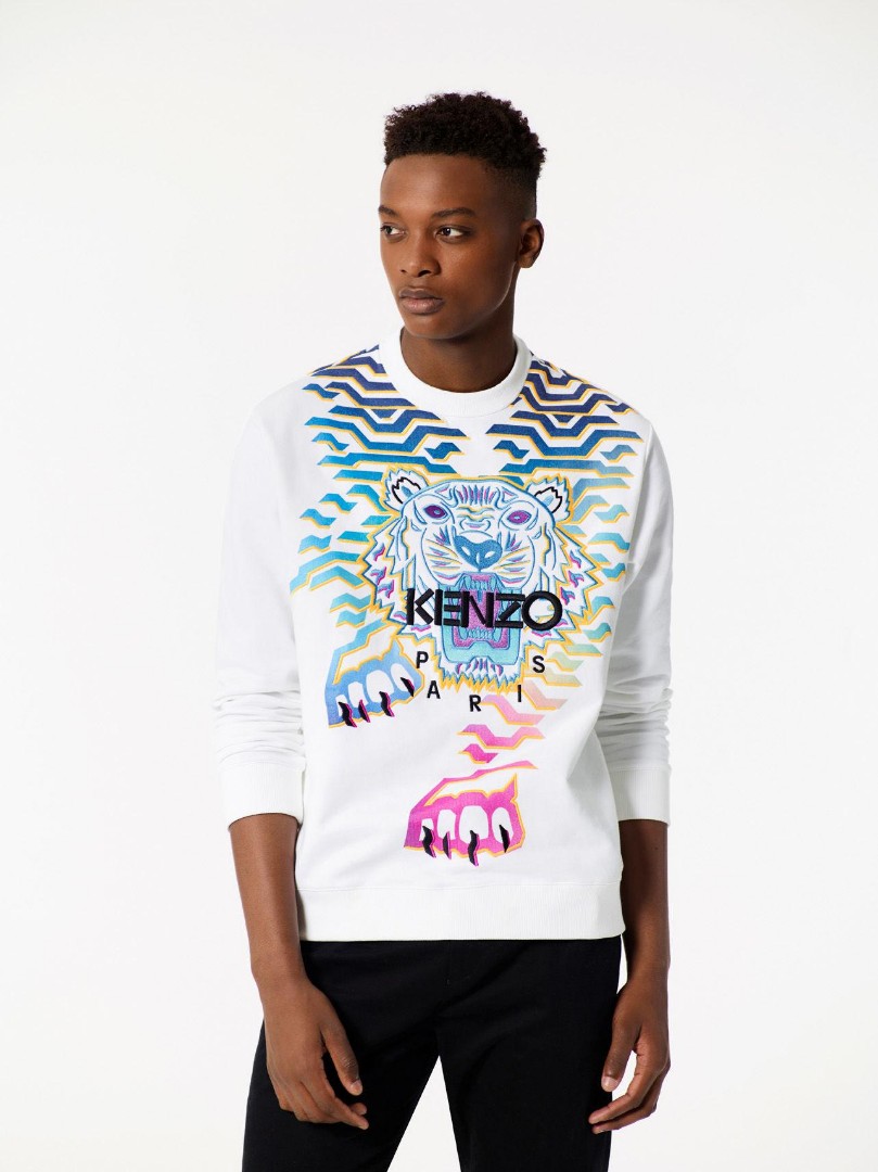 Kenzo geo tiger sweatshirt on sale