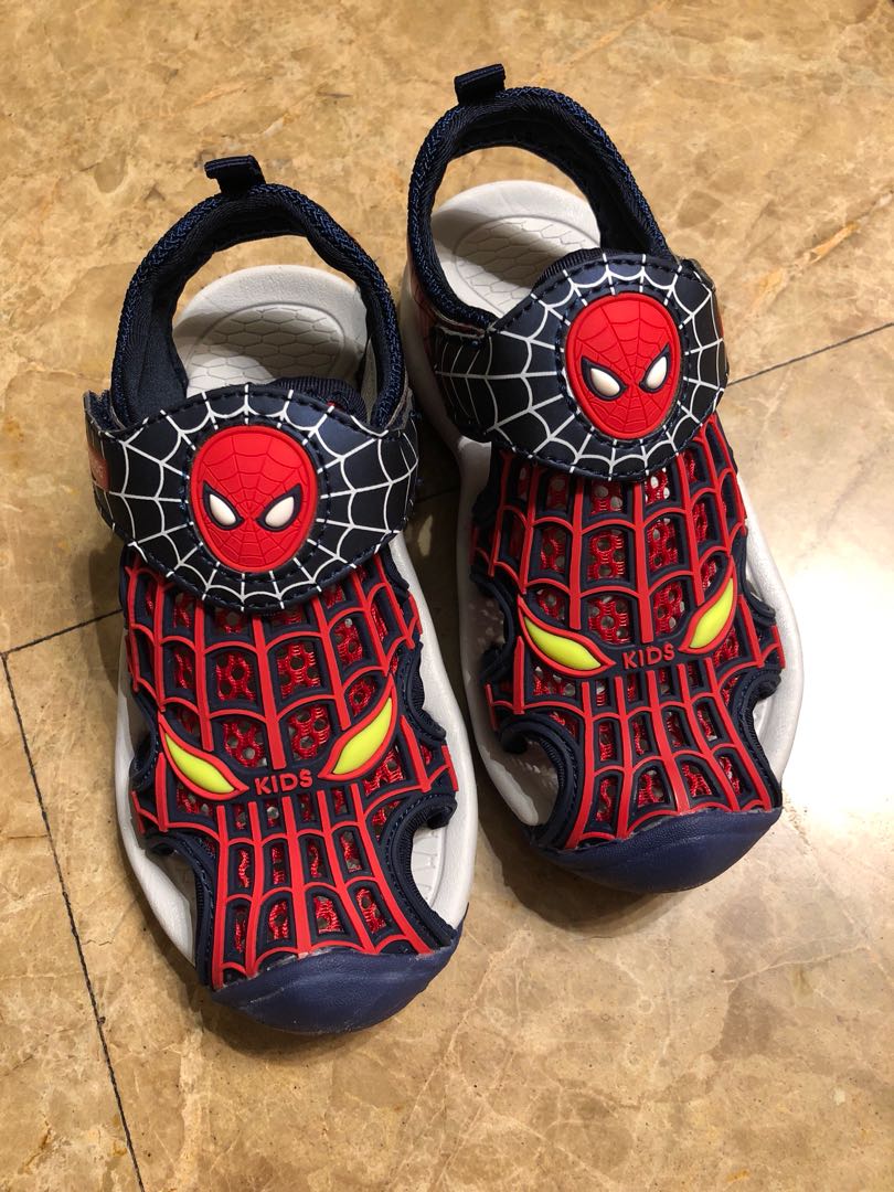spiderman sandals