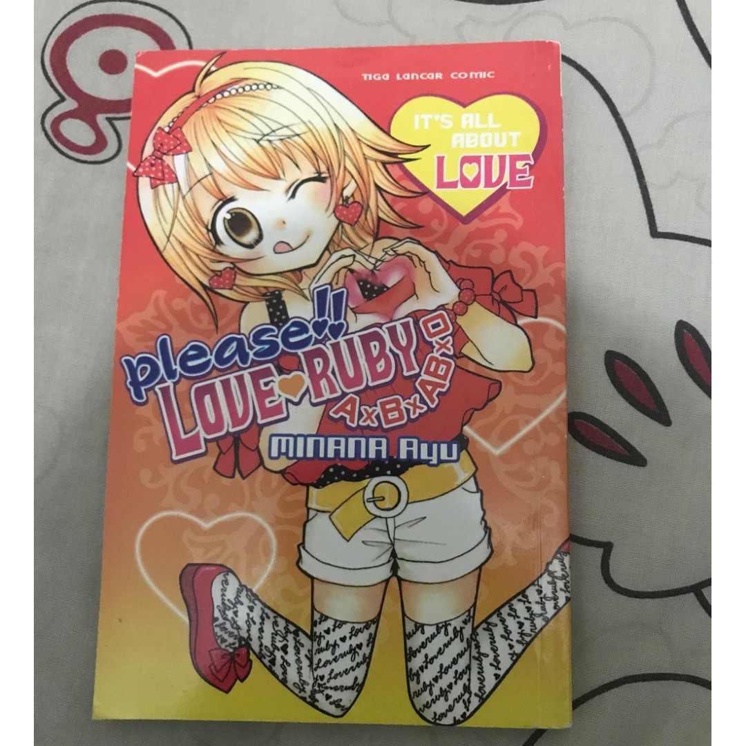 Komik Please Love Ruby Cerita Cinta Golongan Darah Books