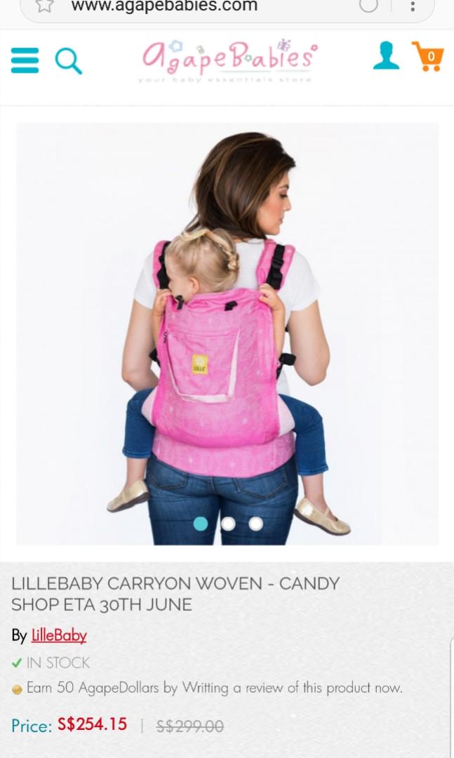 lillebaby candy shop woven