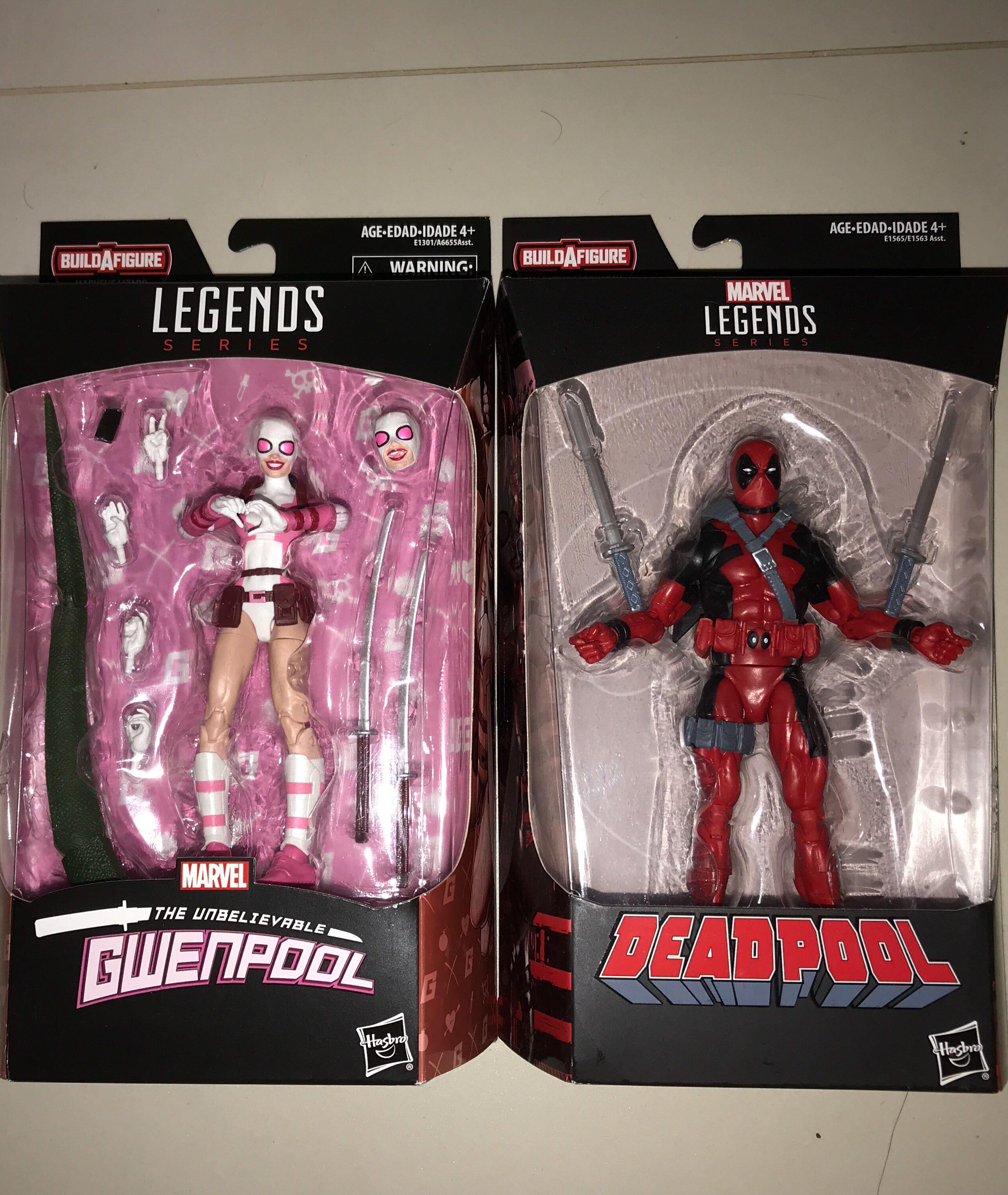 Marvel Legends Deadpool Gwenpool Toys Games Bricks Figurines On Carousell