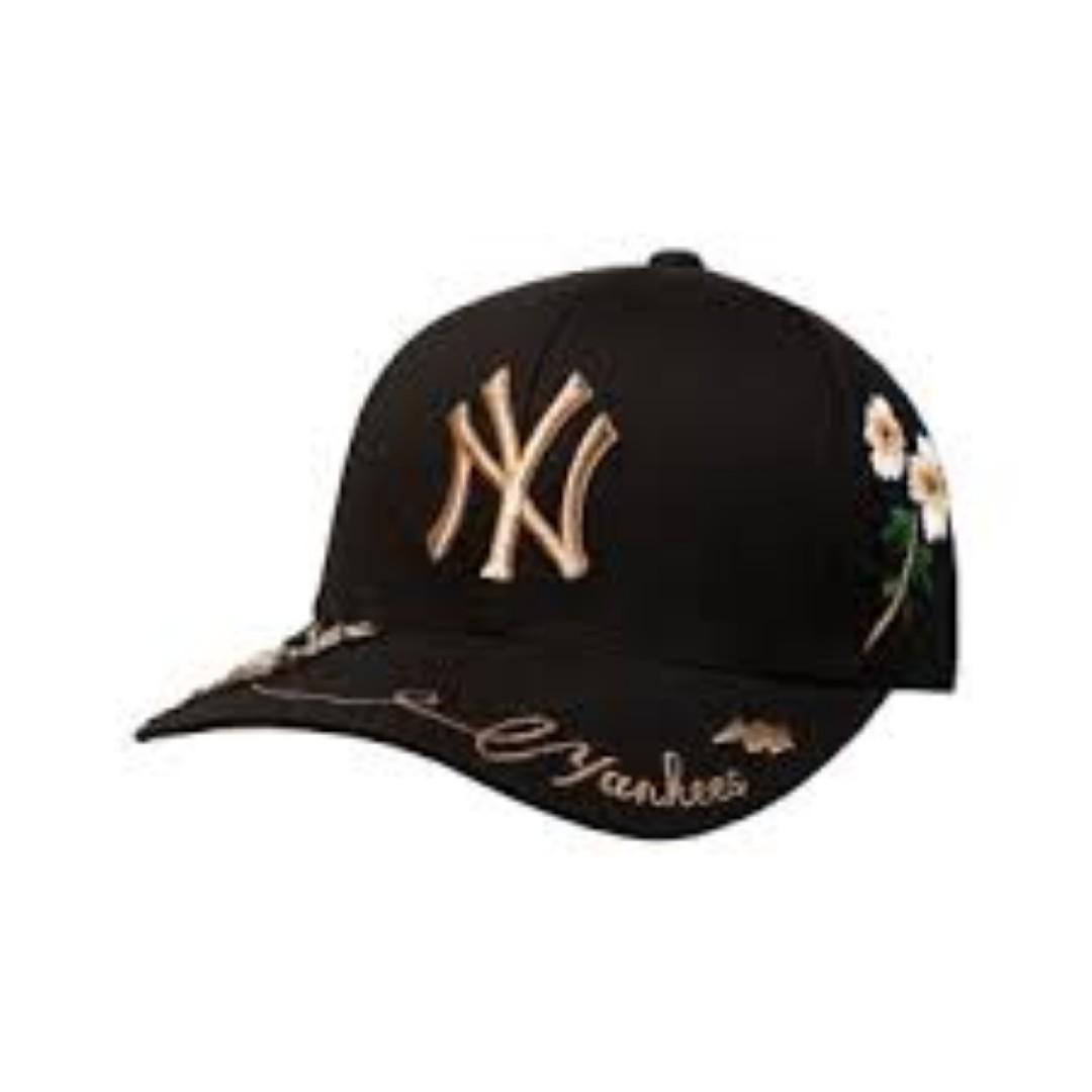 Womens black yankees hat Clearance