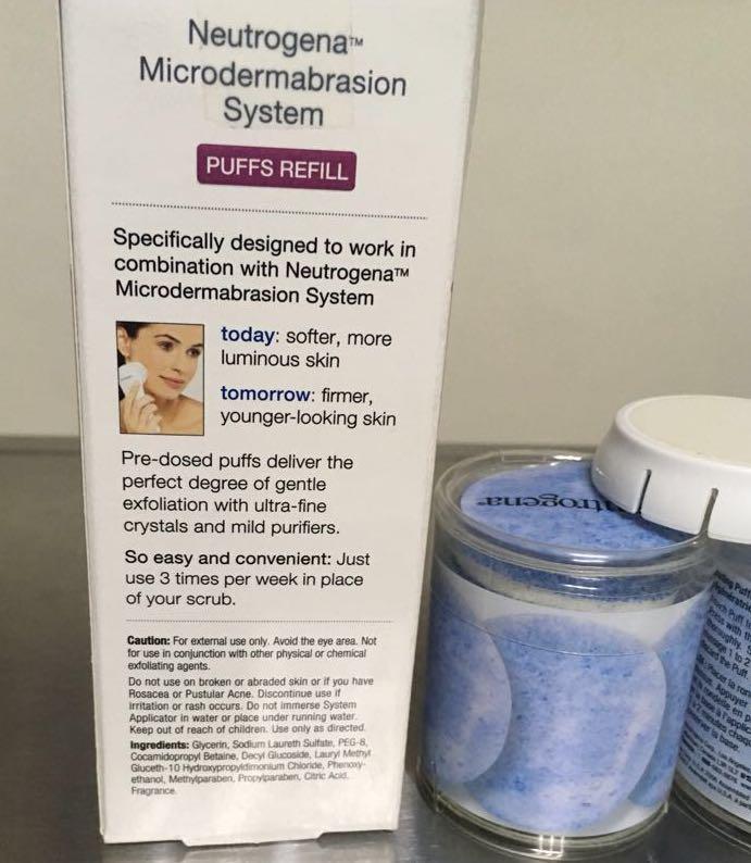 Neutrogena Microdermabrasion System, Beauty & Personal Care, Face, Face