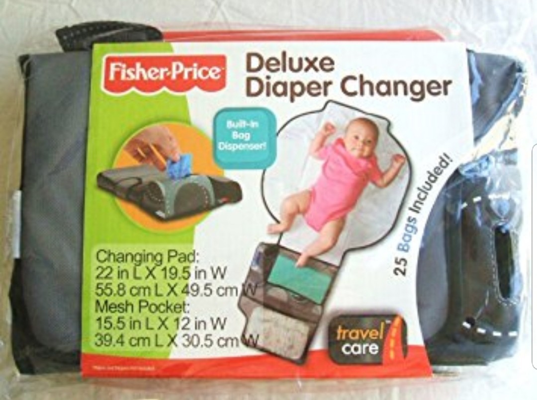 Sales New Fisher Price Deluxe Portable Diaper Changer