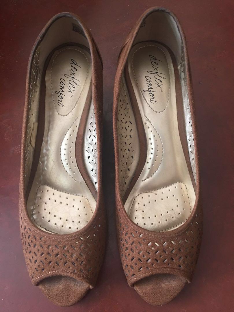 Payless Dexflex Comfort Wedge Shoes Size 8 On Carousell