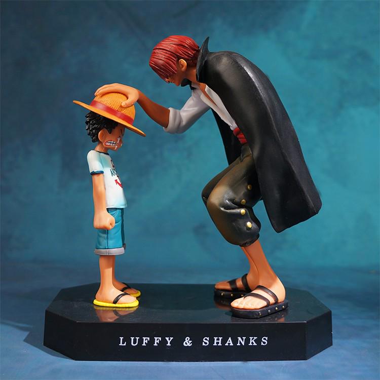 luffy and shanks figure