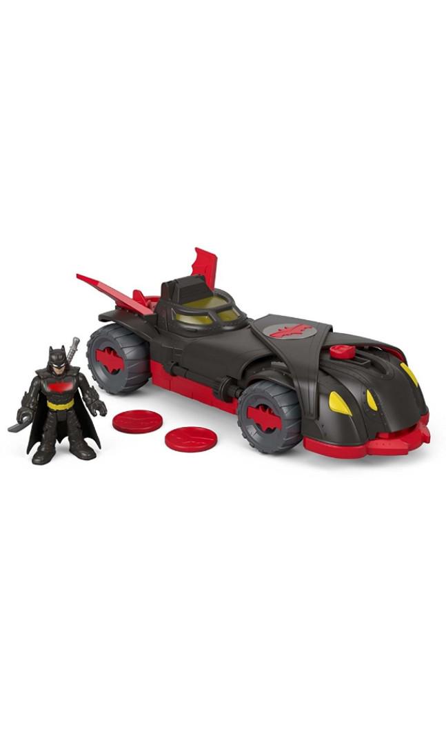 imaginext dc super friends ninja armor batmobile