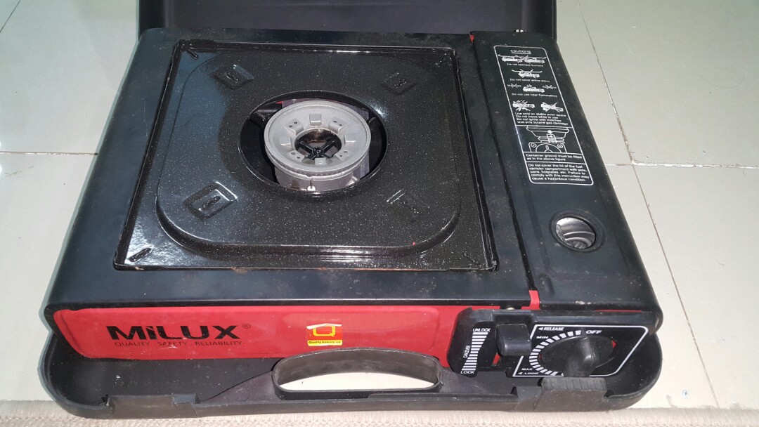 Portable Dapur Gas Kitchen Liances On Carou