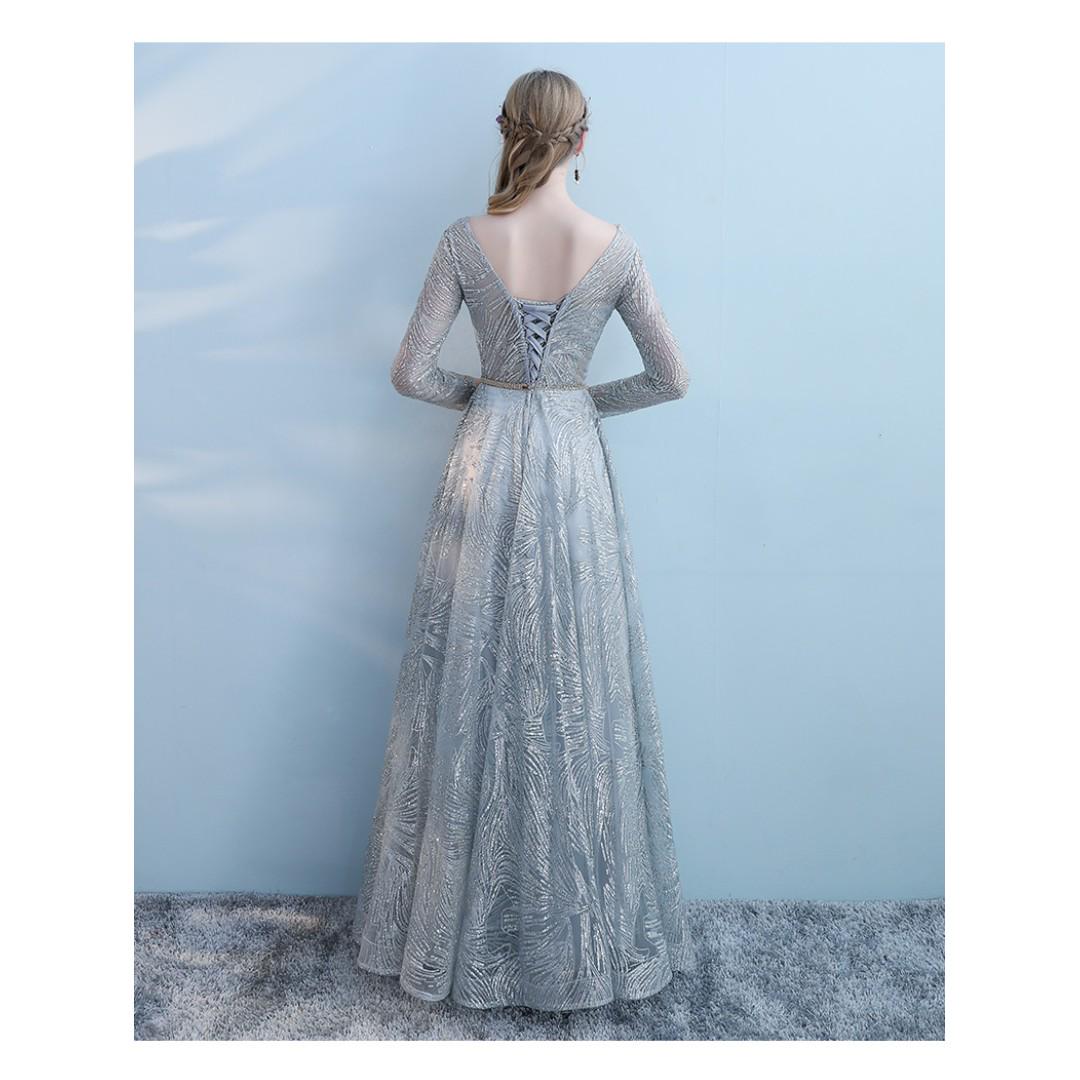 green emerald velvet dress Rose Gold Princess Sequin Gown | Dress