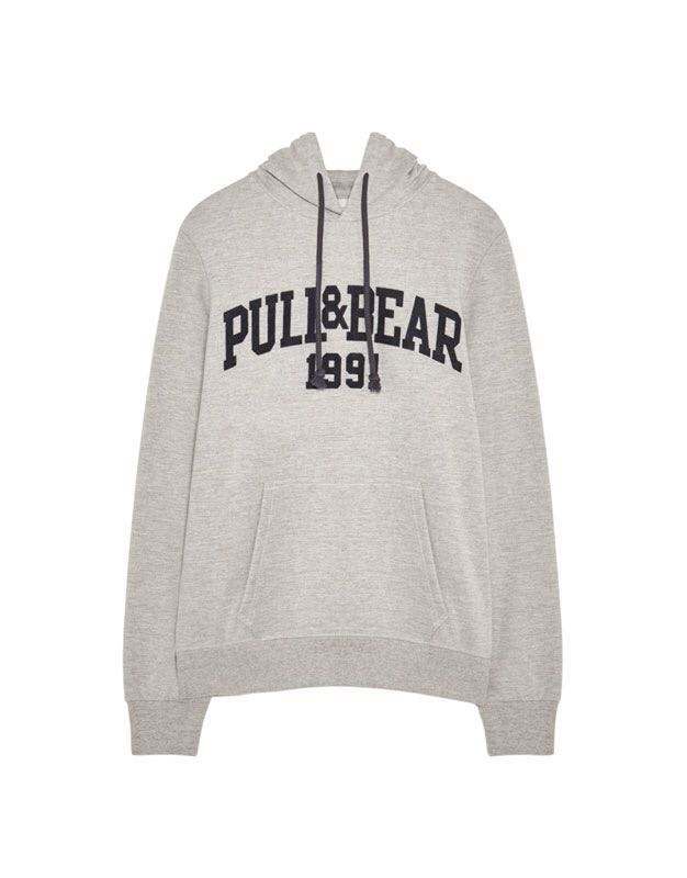 Hoodie pull and bear 1991 clearance