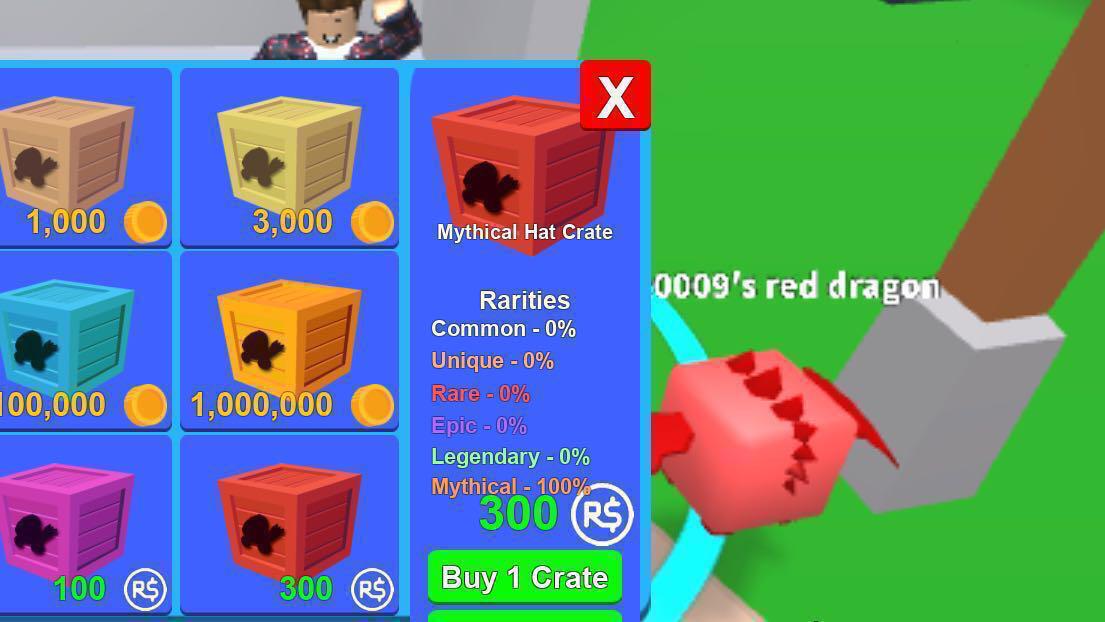 Roblox Mining Simulator Hat Rarity