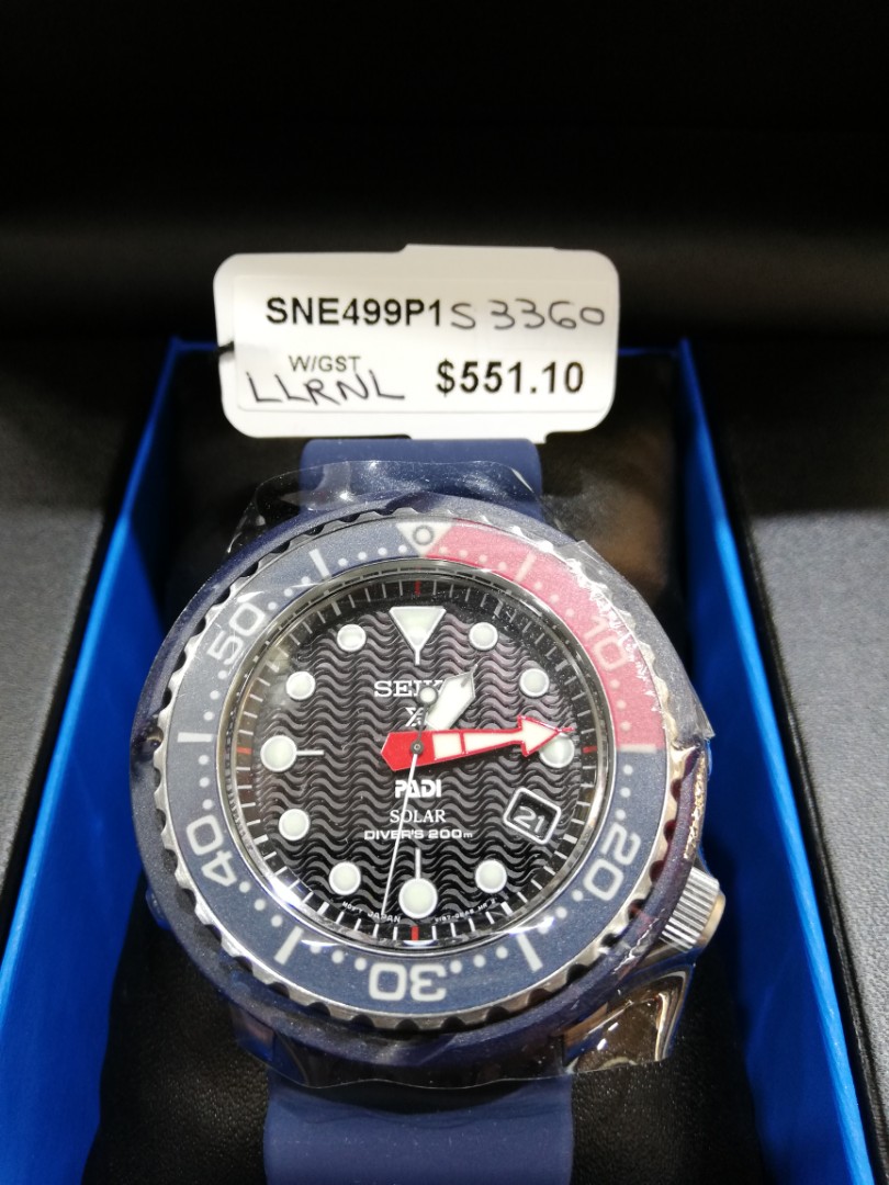 seiko solar diver padi