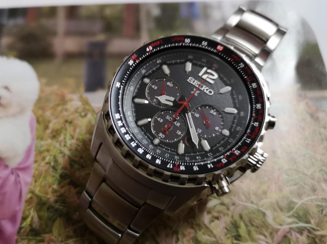 Seiko SSC261P1, 名牌, 手錶- Carousell