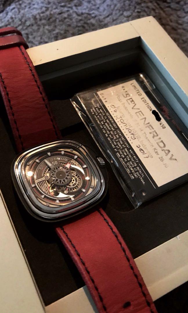 Sevenfriday seven friday p3c 01 hot rod original authentic
