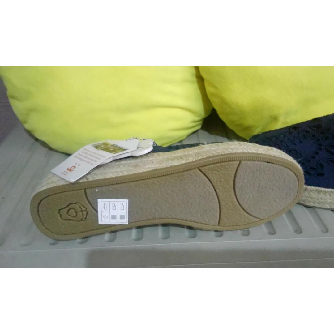 skechers BOBS authentic highlights flexpadrille wedge size 6.5