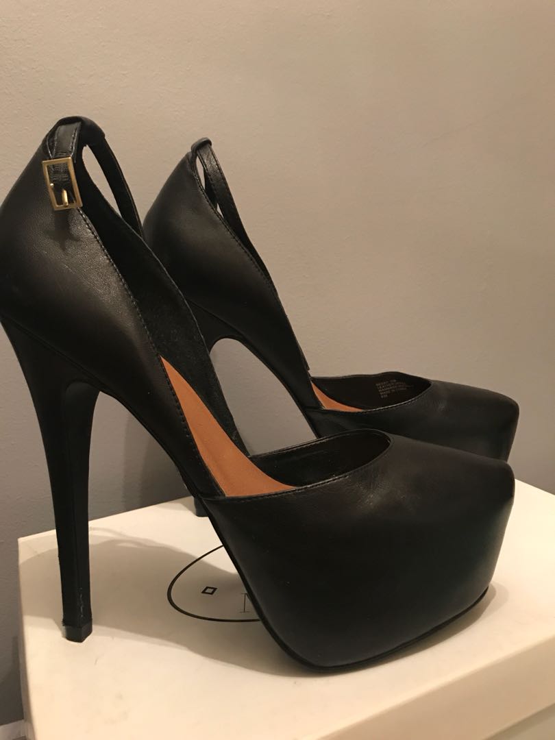Steve Madden heels w ankle strap DEENY Women s Fashion Shoes