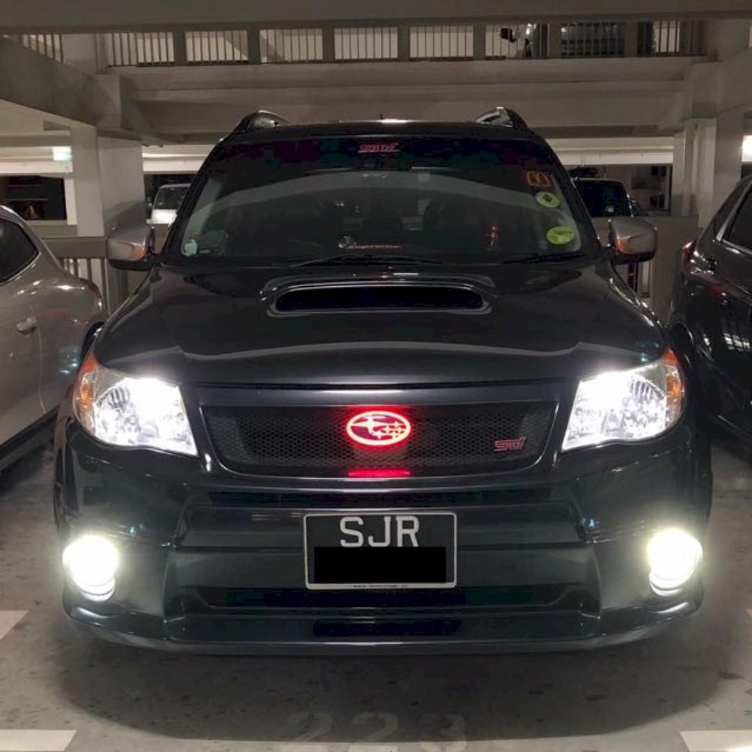 Led logo projektor Subaru Forester, Outback, Legacy, XV, Impreza, Tribeca -  TNTautodily