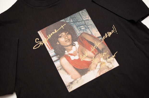 supreme pam grier t shirt