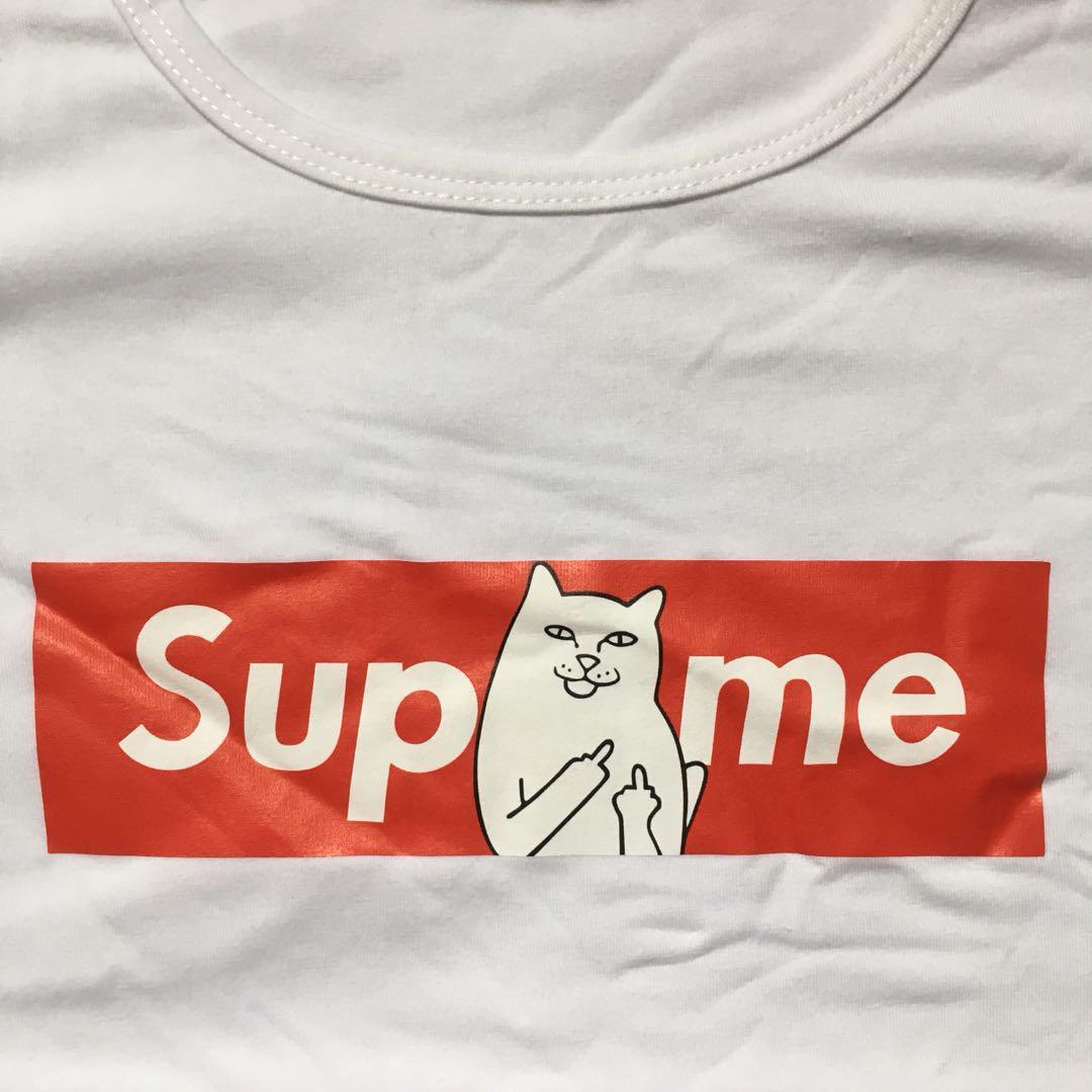 Supreme Tee X Rip N Dip Women S Fashion Clothes Tops On Carousell