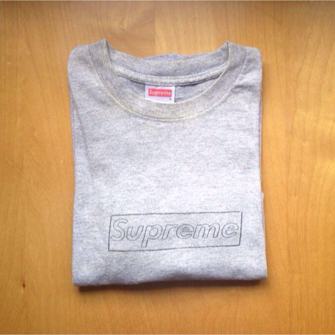 Supreme X Kaws Box Logo Tee Xl Men S Fashion On Carousell