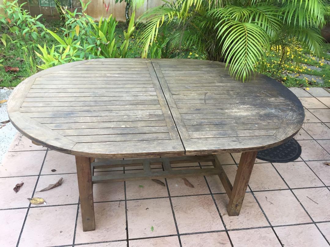 Teak Patio Table Furniture Tables Chairs On Carou Teak Patio Table Furniture Tables