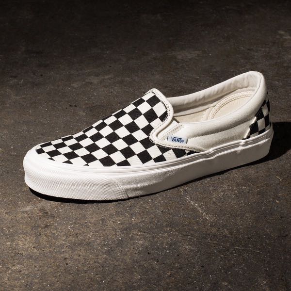 slip on checkerboard og