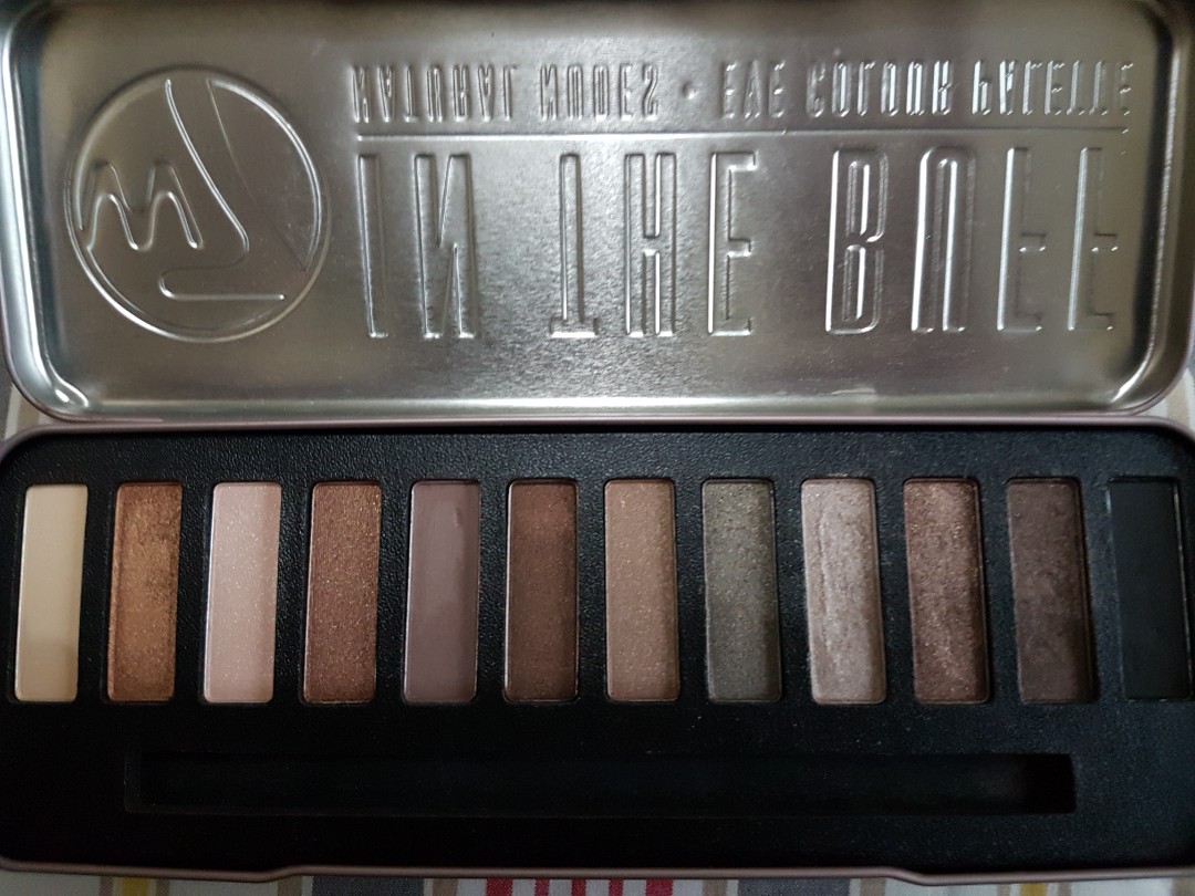 W7 In the Buff Natural Nudes (Category: Face Care) located in Quezon City. Submitted by makeupnthings (Listing ID 175697985, Image 1). Description: Like new. Used a few times only. Highly pigmented eye shadow pallette. Authentic. Imported from US..