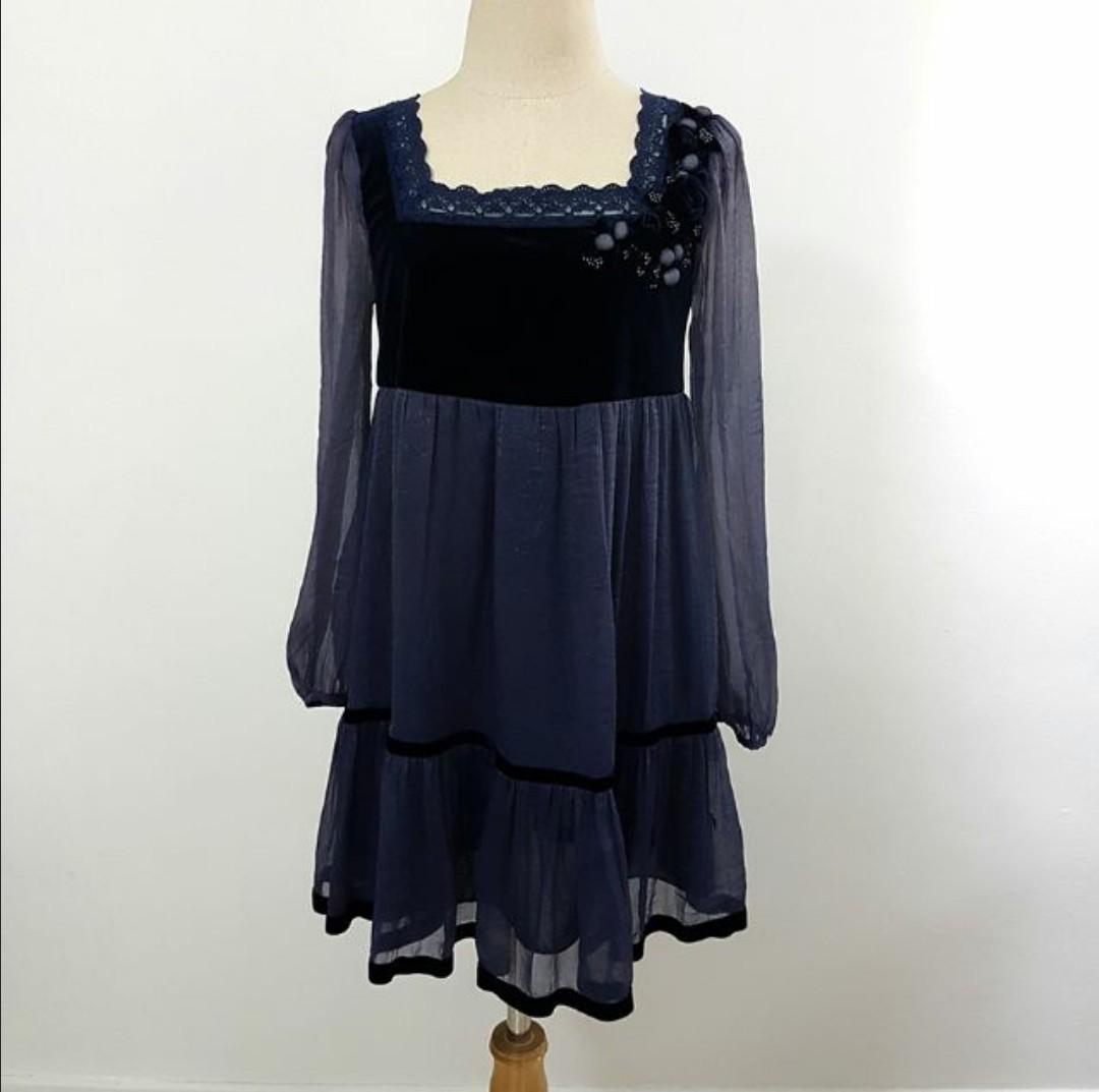 gothic babydoll dress