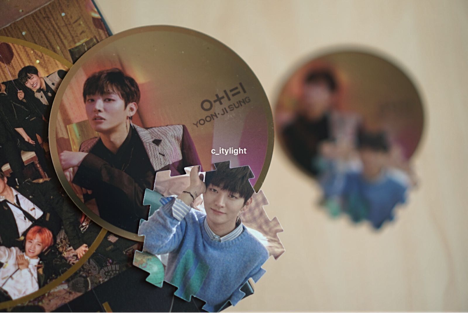 Wts Wanna One I Promise You Yoon Jisung Tazo And Mirror Card Hobbies Toys Memorabilia Collectibles K Wave On Carousell