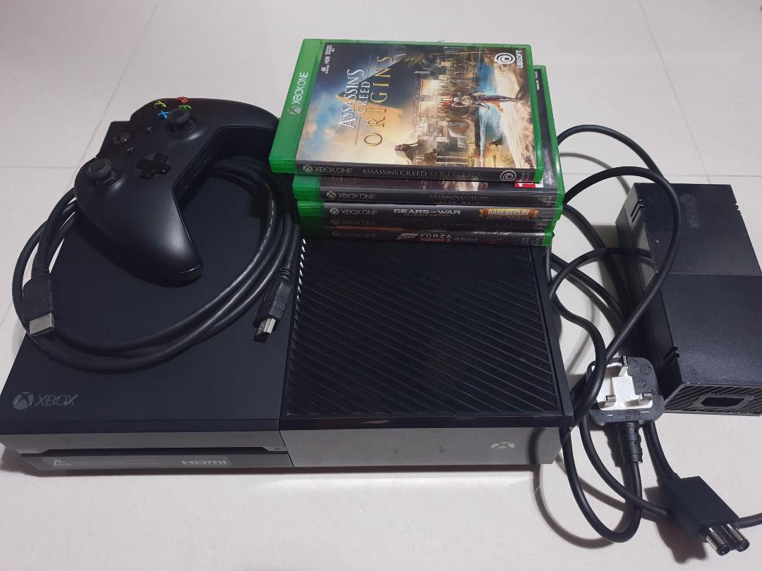 Xbox One 500gb 9 10 Toys Games Video Gaming Consoles On Carousell