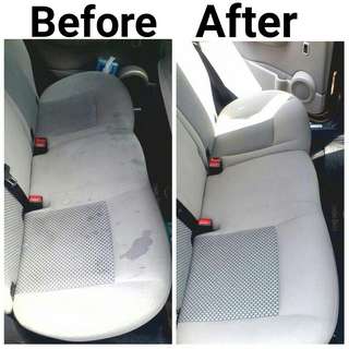 Jasa cuci sofa & jok mobil.