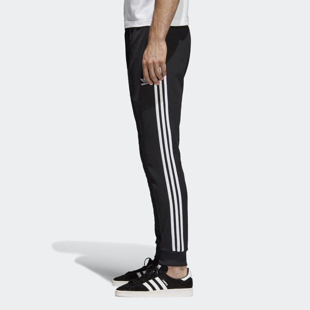 adidas originals superstar skinny joggers cuffed