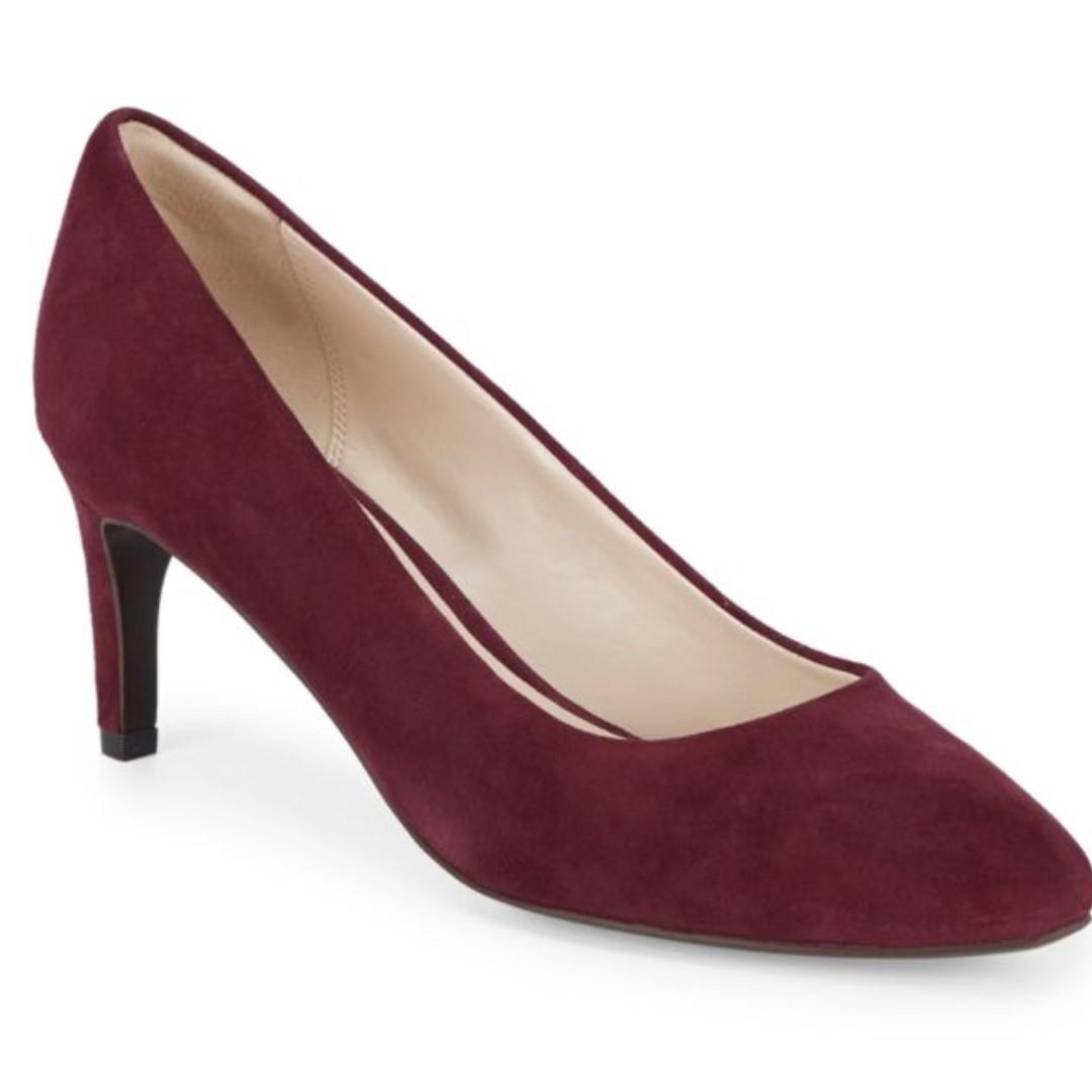 Authentic Cole Haan Almond Toe Suede Pumps 60 OFF Women s Fashion Footwear Heels on Carousell
