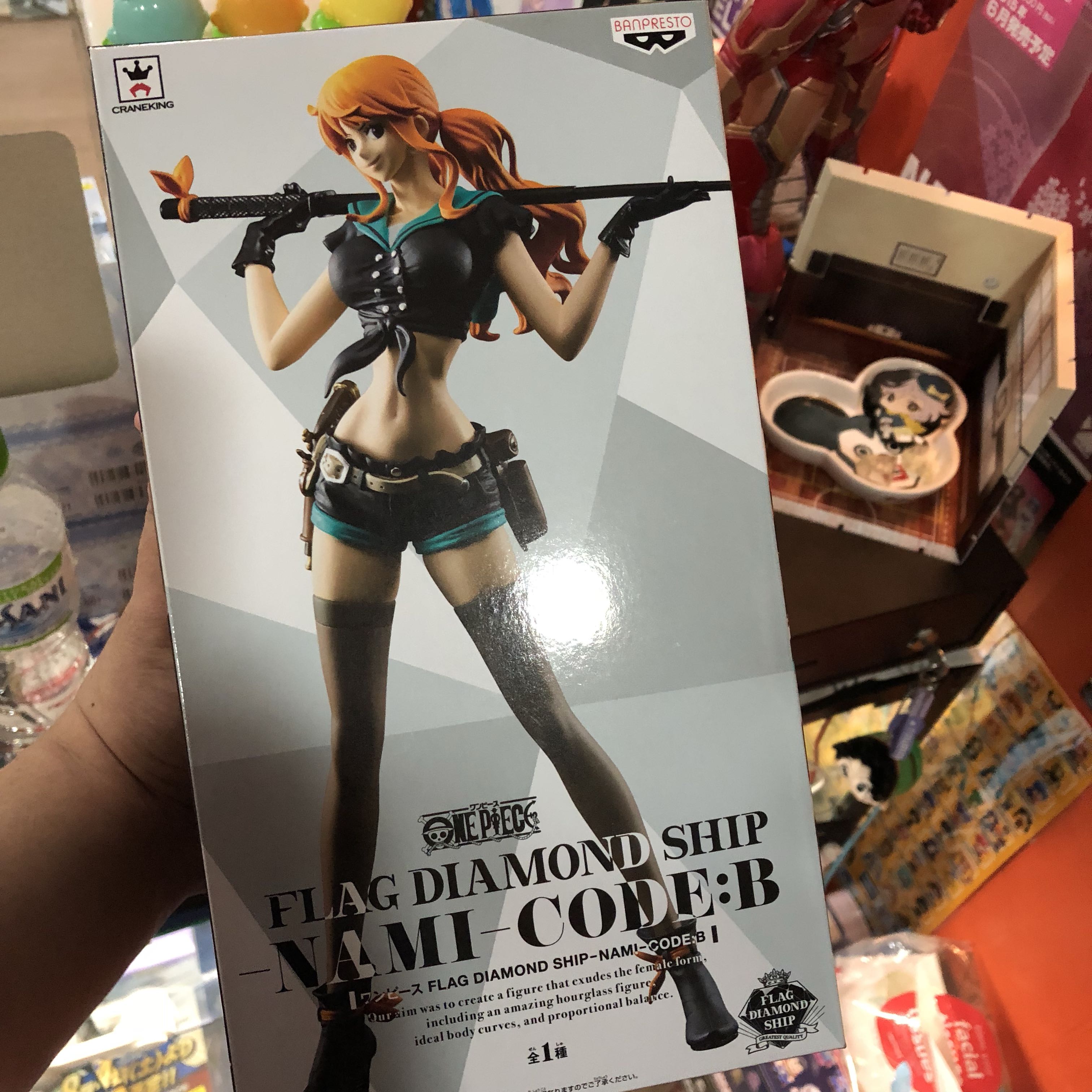 Anime Manga Nami Flag Diamond Ship Code B Banpresto One Piece Toys Hobbies