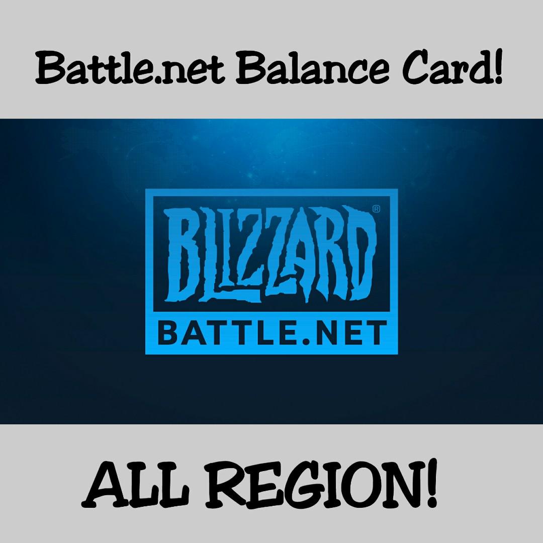 Blizzard Battlenet Gift Card Code, Video Gaming, Gaming Accessories,  In-Game Products on Carousell