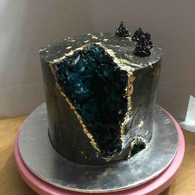 INS Crystal Cake Decoration Cake topper deco l 网红水晶蛋糕装饰 蛋糕摆件 | Lazada