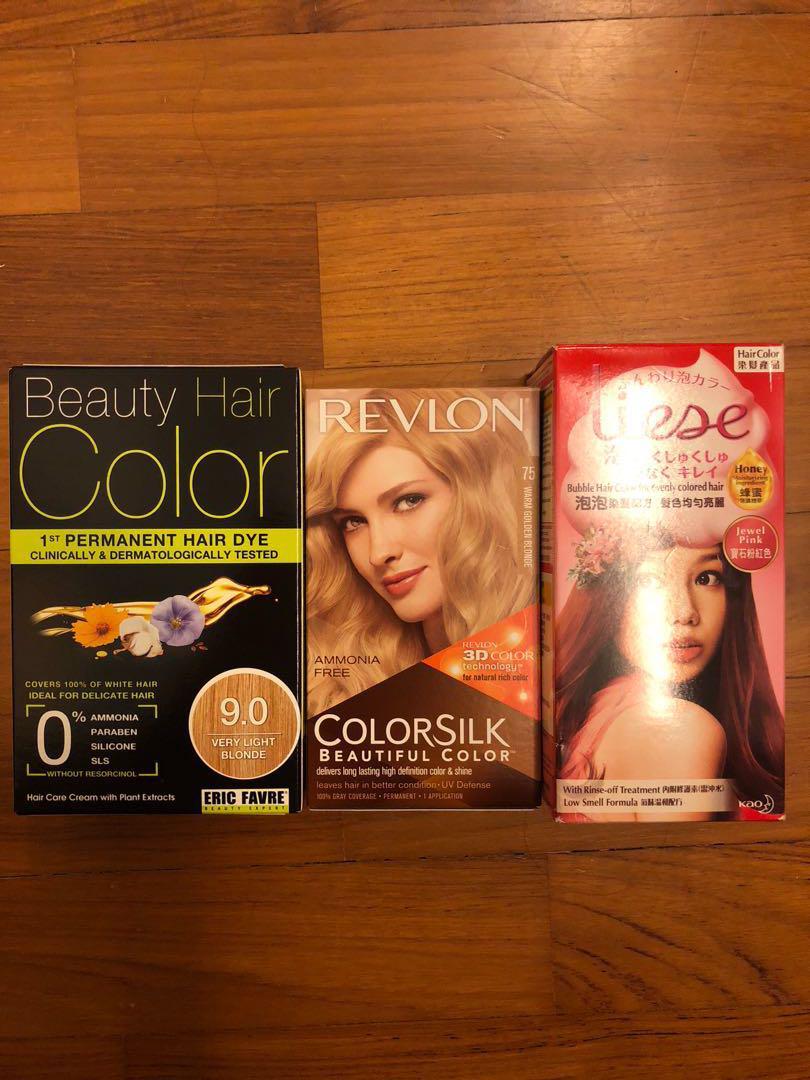 Blonde Red Hair Dyes Health Beauty Hair Care On Carousell