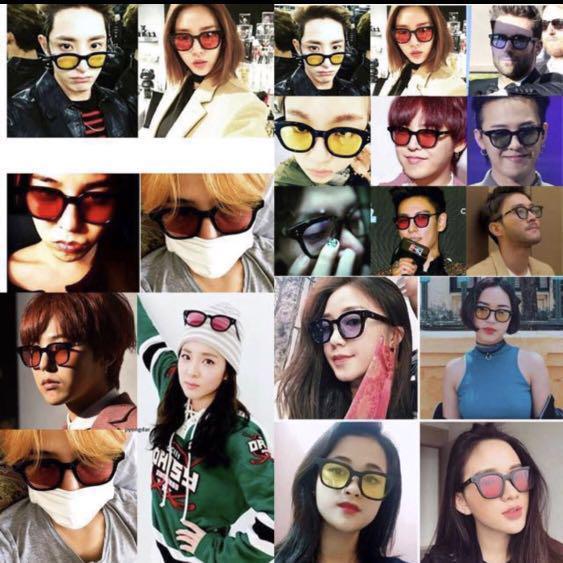 BN Korean Gentle Monster Inspired Tinted / Colored Lens Sunglasses