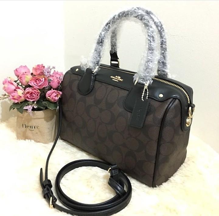 Coach mini outlet bennett mahogany